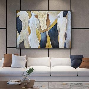 Pintura Moderna de Lujo de Naturaleza Muerta, Hecha a Mano, Arte Abstracto en Lienzo para Sala de Estar, Decoración del Hogar, Pintura al Óleo Abstracta de Alta Gama - Product Image 2