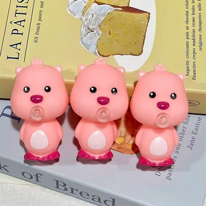 Portachiavi Musicale Anti-Stress Ruby Blows Bubbles Pops, Simpatico Ciondolo a Forma di Piccolo Castorino per Bambini dai 5 ai 7 Anni - Product Image 4