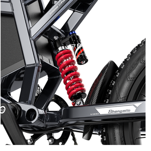 Bicicleta Eléctrica Shengmilo S900, Almacén UE/EE. UU./Reino Unido, 60V 30Ah, Neumático Todoterreno de 20 Pulgadas, Bicicleta Eléctrica de Montaña de 1500W - Product Image 5