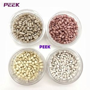 PEEK Matière première plastique personnalisable, granulés de résine PEEK remplis de fibres de carbone CF15%, PEEK 550CA15 - Product Image 5