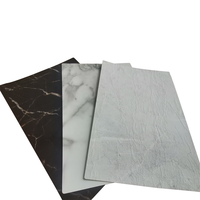 Plaques stratifiées brillantes durables haute pression, ignifuges et anti-rayures pour murs et sols de cuisines, salles de bain, hôpitaux, hôtels et bureaux