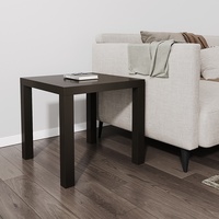 Table basse nordique simple en bois, table de chevet, petite table carrée pour canapé, pour la maison, le bureau, le salon