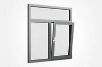 Ventanas Abatibles y Oscilobatientes de Aluminio con Triple Acristalamiento, Aislamiento Acústico y Rotura de Puente Térmico, Precio al por Mayor