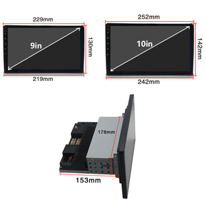 Autoradio <span class=keywords><strong>Android</strong></span> 13 1 Din con GPS, Video, Carplay Wireless, <span class=keywords><strong>Android</strong></span> Auto, Schermo Touch IPS, Unità di Controllo Integrata - Product Image 4