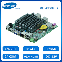 Placa Base Nano-ITX STX-N29, Placa Base Personalizada con Celeron J1900 y 8 GB de RAM
