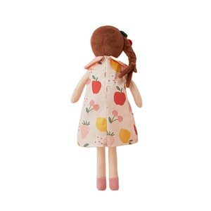 Poupée ballerine Tutu |   Poupée noire endormie |   Jouet en peluche multiculturel en coton PP |   Compagnon de sommeil super doux pour câliner - Product Image 2