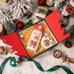 Caixa de Presente de Natal Luxuosa em Estoque, Caixa Rígida com Abertura Magnética, Embalagens de Papel por Atacado para Joias e Cosméticos - Product Image 2