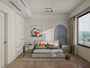 <span class=keywords><strong>Armadio</strong></span> Minimalista Antipolvere per Camera da Letto, Robusto Guardaroba per Uso in Villa - Product Image 5