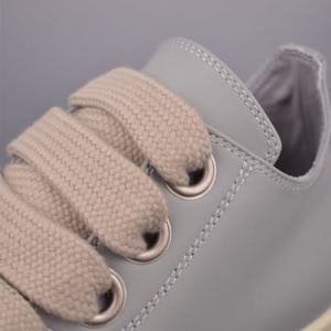 Chaussures décontractées de luxe à lacets, style rétro, bleu ciel, modèle printemps-automne, à bout rond et semelle en caoutchouc - Product Image 6