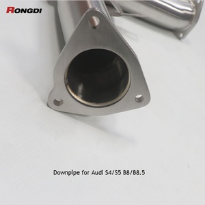 ท่อไอเสียสแตนเลสอเนกประสงค์คุณภาพสูงสำหรับ Audi S4 B8 B8.5  ท่อไอเสียรถยนต์  หม้อพักไอเสีย Audi - Product Image 6