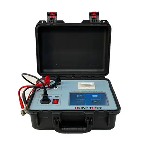 Electric Testing Equipment Leading Supplier Circuit Breaker Test Set 100A 200A Loop and Contact Resistance Tester