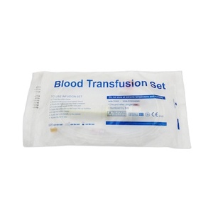 सुई एकल कक्ष के साथ थोक उच्च गुणवत्ता वाले pvc रक्त आधान सेट - Product Image 3