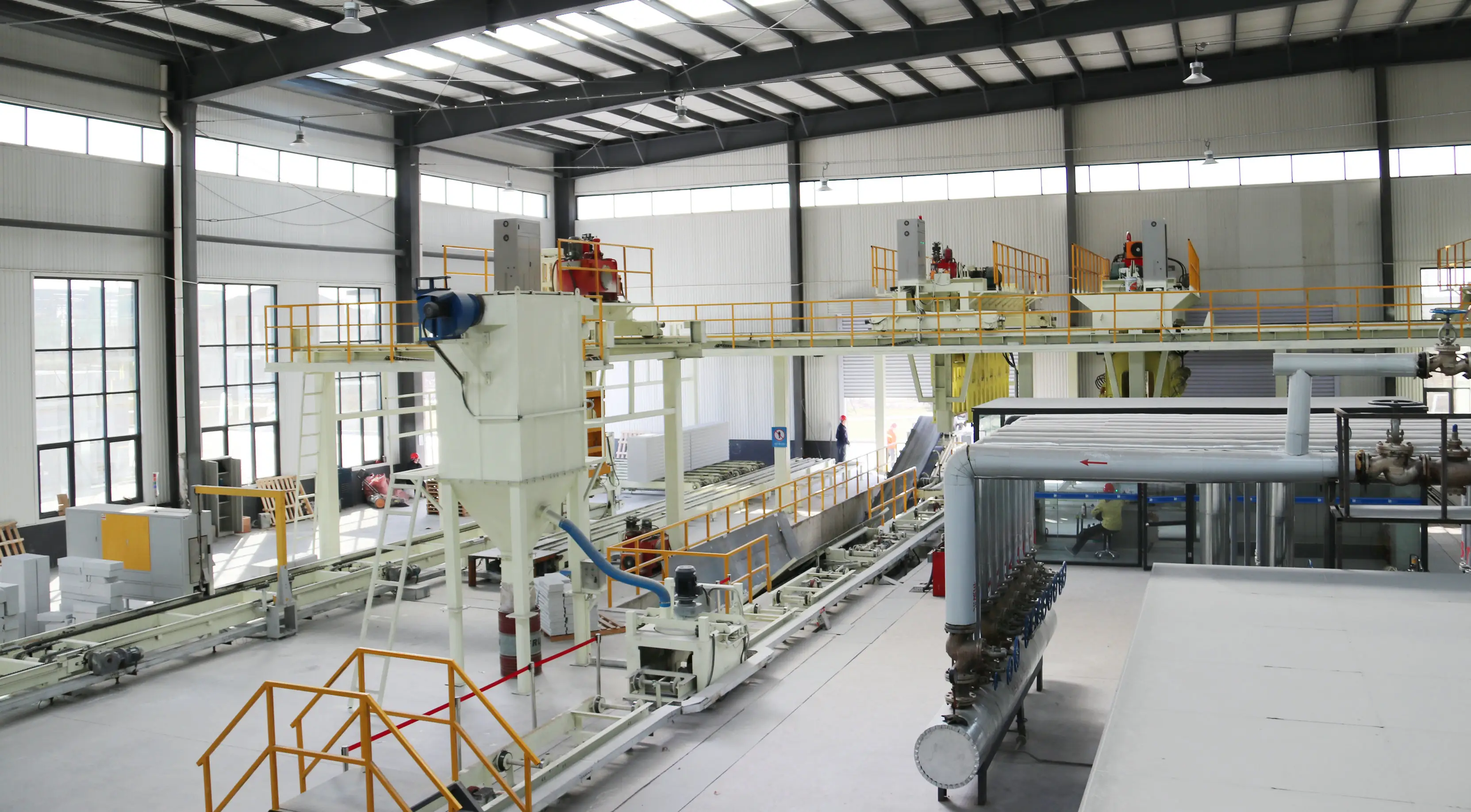 Fully Automatic Autoclaved Aerated Concrete AAC Block Manufacturers Making Machine