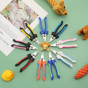 Coupe-ongles professionnel en acier inoxydable pour animaux de compagnie, tondeuse de toilettage pour chiens et chats avec protection de sécurité, matériau ABS, fonction de nettoyage facile - Product Image 4