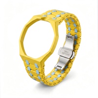 Farbenfroher ABS-Mode-Uhrenarmband + Biokeramik-Gehäuse mit Edelstahlschnalle für AP Royal Pop S-Uhr Armband für Herren und Damen