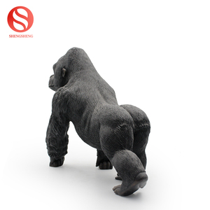 Haut <span class=keywords><strong>de</strong></span> gamme personnalisé maison bureau noir <span class=keywords><strong>KING</strong></span> <span class=keywords><strong>KONG</strong></span> figurine décoration résine gorille statue - Product Image 4