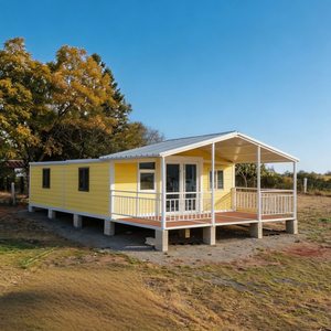 Casa Prefabbricata Espandibile 20ft 40ft, Moderna Casa Container Pieghevole <span class=keywords><strong>in</strong></span> <span class=keywords><strong>Vendita</strong></span>, Risparmio di Tempo - Product Image 1