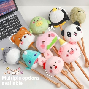 Oso de peluche súper suave, martillo pequeño, cuello y hombro, meridiano, lindo martillo de dibujos animados, herramienta de masaje - Product Image 4