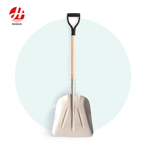 Offre Spéciale : Outils Agricoles – Pelle à Neige en Aluminium de 1m de Long avec Manche en Bois - Product Image 1