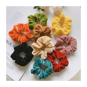 Diademas de Terciopelo para Niñas, Diademas Elásticas con Cinta para Mujer, para Fiestas - Product Image 1