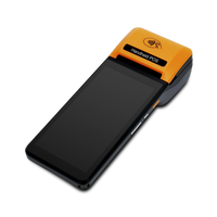 Terminal de Impresora Móvil POS Android 13 Portátil con Conectividad USB, Impresión Térmica de 58 mm, Pantalla LCD de 6 Pulgadas