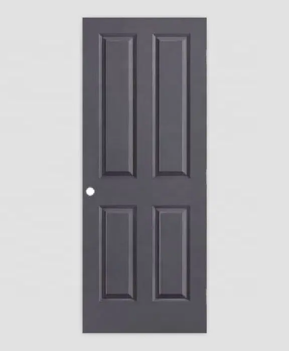 4 painéis de madeira cinza escuro portas interior em israel
