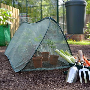 Foldable Mini <b>Mesh</b> Metal Frame Modern <b>Garden</b> Grow Tunnel for Protecting Plants - Product Image 4