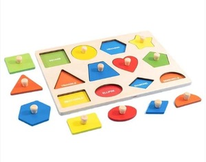 Multicolor Wooden Knob <b>Puzzle</b> <b>Board</b> for Preschool Kids Fun Learning Tool to Improve Memory, Problem Solving - Product Image 1