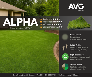 ALPHA-<span class=keywords><strong>Herbe</strong></span> non directionnelle super naturelle et luxueuse pour l'aménagement paysager, tapis d'<span class=keywords><strong>herbe</strong></span> naturelle pour la décoration de jardin. - Product Image 5