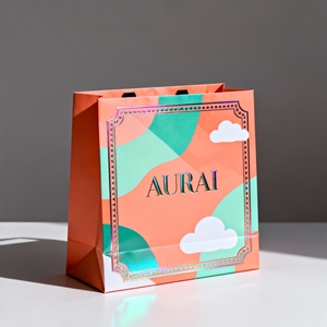 Bolsas de Papel Impresas a Color de Alta Gama Personalizadas con Asas Resistentes para un Empaque Elegante y con Estilo - Product Image 4