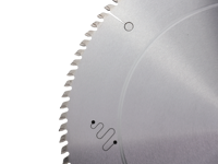 Lame de scie à barre en aluminium de qualité industrielle, populaire, avec revêtement au nitrure, soudée au laser, pour la coupe du bois, avec dents de dégrossissage, 350 mm, OEM