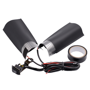 Fundas Calefactoras Eléctricas para Manillares <span class=keywords><strong>de</strong></span> Motocicletas, Fáciles <span class=keywords><strong>de</strong></span> Instalar, con Potencia Ajustable <span class=keywords><strong>de</strong></span> 10W - Product Image 1