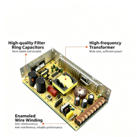 Driver LED refroidi par ventilateur RSP-750-24 750W avec sortie CC 24V stable et protection complète pour panneaux de commande d'automatisation