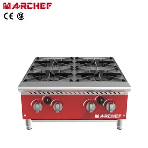 OEM factory High quality restaurant BBQ Gas Burner Commercial Kitchen Gas Range Stove Burner Industrial Cooker Stove