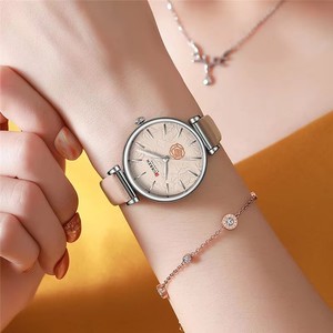 Reloj <span class=keywords><strong>de</strong></span> Cuarzo Elegante para <span class=keywords><strong>Mujer</strong></span> Curren 9078, Reloj <span class=keywords><strong>de</strong></span> Lujo para Damas, Esfera Pequeña, Reloj <span class=keywords><strong>de</strong></span> Pulsera Informal, Regalo para <span class=keywords><strong>Mujer</strong></span>, Reloj <span class=keywords><strong>de</strong></span> Cuero - Product Image 4