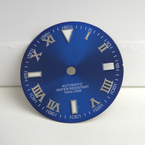 Cadran de montre personnalisé en laiton Sunburst de 29 mm pour mouvement NH35 avec logo sur mesure - Product Image 2