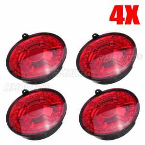 4PCS Feux arrière LED rouges pour Chevrolet Corvette C6 Coupé 2005-2013, feux de freinage arrière, feux de position - Product Image 2