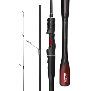 TAIGEK 1.65m 1.8m 2.1m 2.4m filature coulée cannes à puissance moyenne <span class=keywords><strong>5</strong></span>-<span class=keywords><strong>20g</strong></span> 6-12LB leurre bar <span class=keywords><strong>canne</strong></span> à pêche à la carpe - Product Image 3