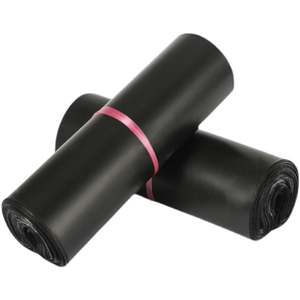 Bolsas de Correo Negras para Envíos Postales, Bolsa de Correo Personalizada, Sobre de Plástico, Bolsas de Correo para Mensajería - Product Image 1