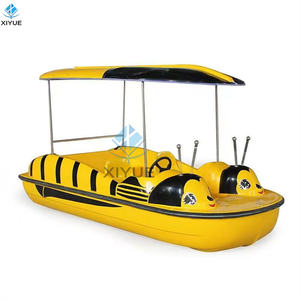 Bateau de couple luxueux en fibre de verre divertissement aquatique bateau flottant parc aquatique équipement de sport <span class=keywords><strong>d</strong></span>'amusement bateau à pédales électrique - Product Image 6