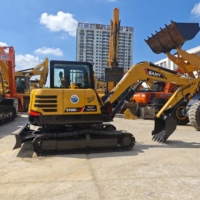 Excavadora Hidráulica Usada Sany60c de 6 Toneladas, Mini Excavadora Usada al 95% de Estado Nuevo, Excavadora Sany Sy60c en Venta