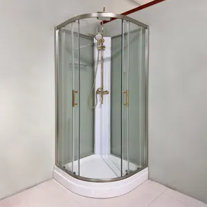 800x800淋浴间，带托盘铝玻璃外壳日光浴室中国淋浴8毫米淋浴间8毫米