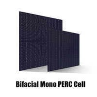 Celdas Solares Monocristalinas de 166 mm, 9BB PREC, Panel Solar Bifacial para la Industria de Energía Solar