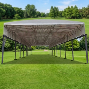 Motorized Retractable Canopy Tents for Padel Courts Outdoor Waterproof Telescopic Awning Tents with <strong>Track</strong> TR-001 - Product Image 2
