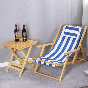 Nuevo diseño multicolor plegable <span class=keywords><strong>playa</strong></span> al aire libre sillón reclinable Silla de salón silla de madera plegable ajustable para Olde inglés 800 - Product Image 3