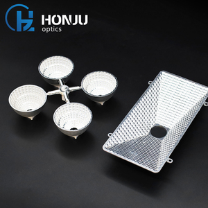 PC thương mại Chiếu Sáng Quang học LED chiếu sáng đường phố vật liệu nhựa Đèn vòng phản xạ COB LED phản xạ - Product Image 5