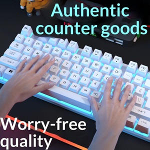 <b>Wired</b> Keyboard and <b>Mouse</b> Combo , Black with Colorful Backlight, Ergonomic & Symmetrical Design - Product Image 4