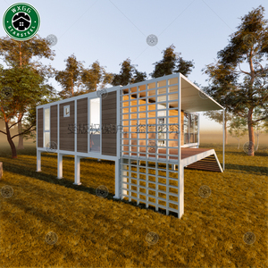 บ้านคอนเทนเนอร์สำเร็จรูปประกอบรวดเร็ว คุณภาพสูง กันน้ำ ขนาด 20 ฟุต 40 ฟุต ขยายได้ พร้อมโครงเหล็กแข็งแรงทนทาน - Product Image 4