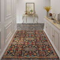 Tapis de porte en polypropylène antidérapant personnalisé OEM populaire, design moderne décoratif, utilisation intérieure/extérieure, certifié OEKO-TEX