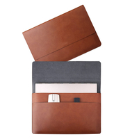 Sac à bandoulière pour ordinateur portable de haute qualité, imperméable, en similicuir, pochette pour tablette, housse pour ordinateur portable personnalisée